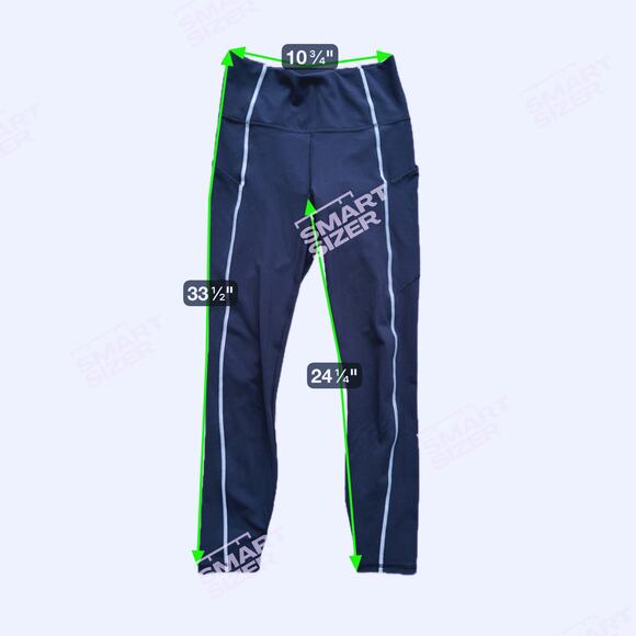 Fabletics Oasis PureLuxe High-Waisted 7/8 Legging Black XS Athleisure Gym Sporty - Picture 6 of 6